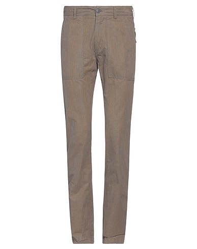 GRIFONI Casual trouser Khaki 100% Cotton