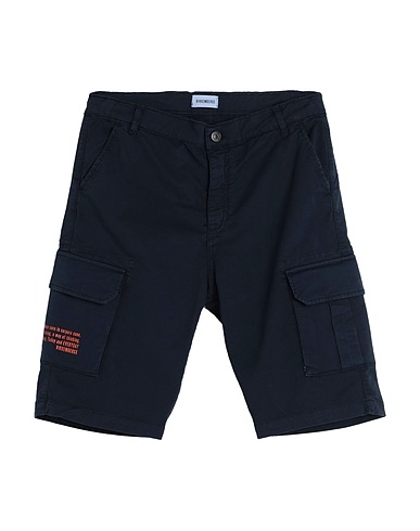 BIKKEMBERGS Shorts et Bermudas Bleu marine 95% Coton, 5% Élasthanne