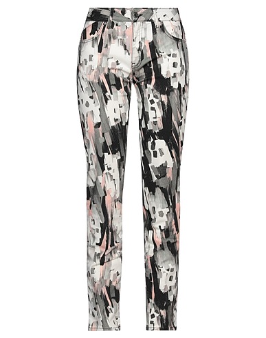 JUST CAVALLI Casual trouser Light grey 98% Cotton, 2% Elastane