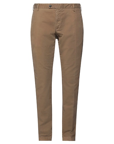 AT.P.CO Casual trouser Camel 97% Cotton, 3% Elastane