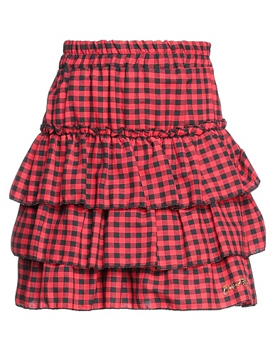 ODI ET AMO Mini skirt Red 70% Polyester, 30% Elastane