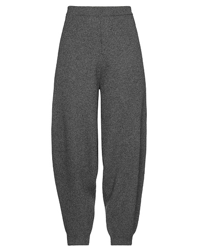 SEMICOUTURE Casual trouser Grey 80% Wool, 20% Polyamide