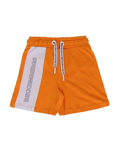 BIKKEMBERGS Shorts & Bermudas Mandarine 100% Baumwolle