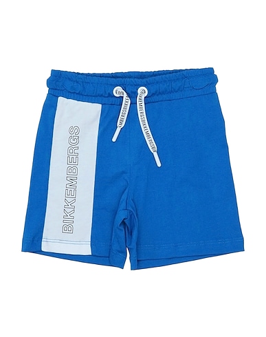 BIKKEMBERGS Shorts & Bermuda Blue 100% Cotton