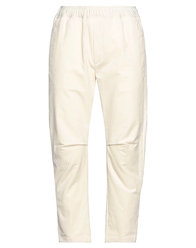 PMDS PREMIUM MOOD DENIM SUPERIOR Casual trouser Ivory 98% Cotton, 2% Elastane