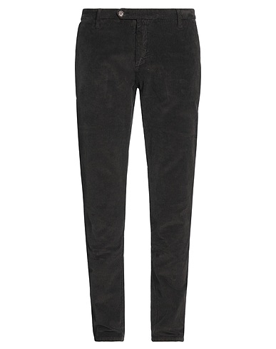 AZUMA Casual trouser Dark brown 98% Cotton, 2% Elastane