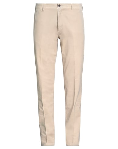 RE.BELL Casual trouser Beige 97% Cotton, 3% Elastane