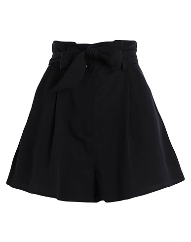 & OTHER STORIES Shorts & Bermuda Black 75% Lyocell, 25% Linen