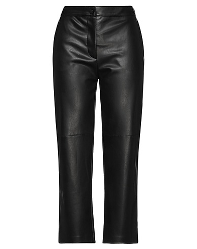 LIVIANA CONTI Pantalone Nero 50% Poliuretano, 50% Poliestere