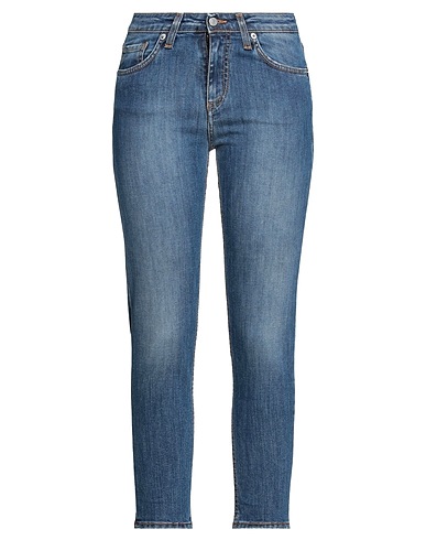 DIFFERENT Pantaloni jeans Blu 100% Carta