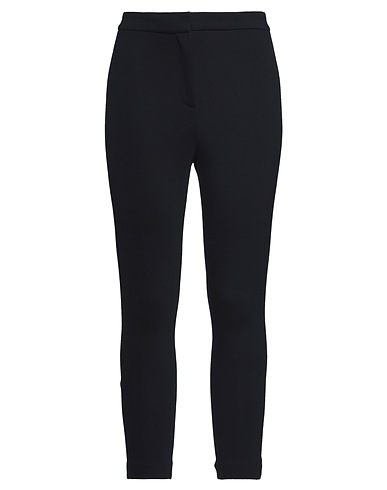AGLINI Casual trouser Black 82% Polyamide, 18% Elastane