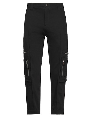 LES HOMMES Hosen Schwarz 98% Baumwolle, 2% Elastan