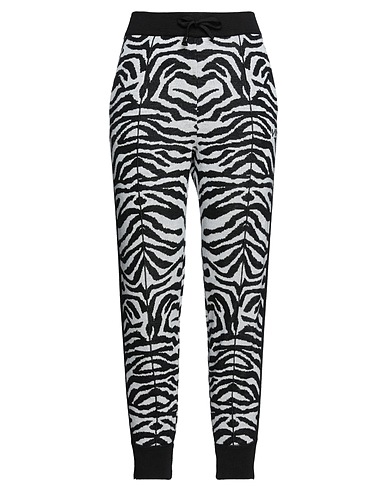 NENETTE Casual trouser Black 40% Acrylic, 34% Merino Wool, 25% Viscose, 1% Other Fibres