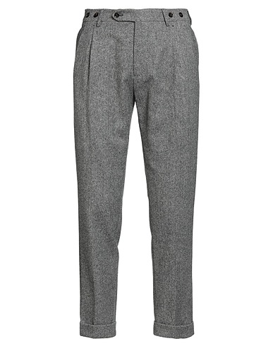 BERWICH Casual trouser Black 100% Wool