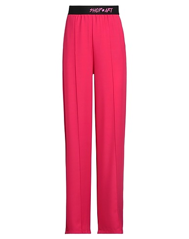 SHOPART Casual trouser Fuchsia 97% Polyester, 3% Elastane