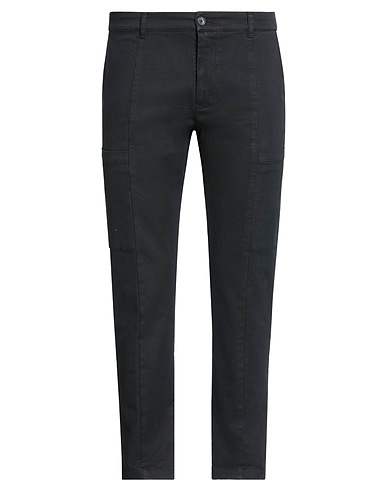 EN AVANCE Casual trouser Black 97% Cotton, 3% Elastane