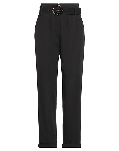 GAUDÌ Casual trouser Midnight blue 77% Polyester, 18% Cotton, 5% Elastane