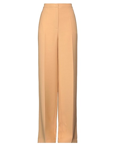 ELISABETTA FRANCHI Pantalon Camel 69% Laine, 22% Viscose, 9% Soie
