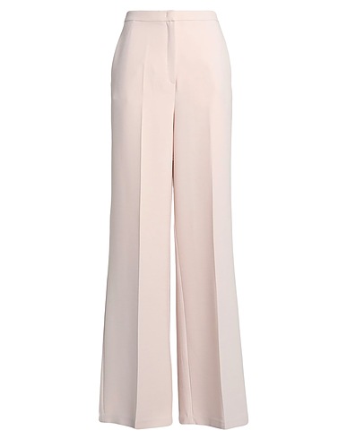 ELISABETTA FRANCHI Pantalone Rosa chiaro 69% Lana, 22% Viscosa, 9% Seta