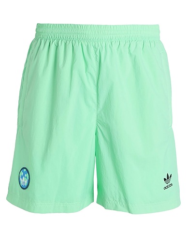 ADIDAS ORIGINALS Shorts & Bermuda HAPPY EARTH SHO
 Light green 100% Recycled polyamide