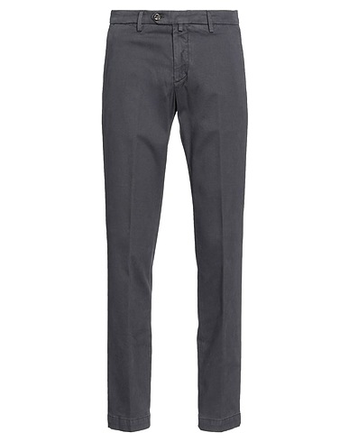 QUATTRO.DECIMI Casual trouser Charcoal 54% Cotton, 43% Modal, 3% Elastane