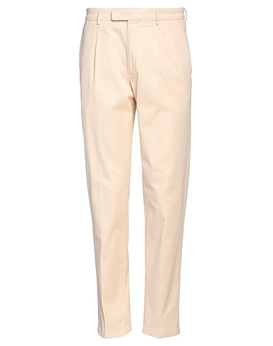 BOGLIOLI Casual trouser Ivory 97% Cotton, 3% Elastane