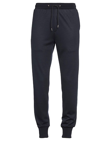 PAUL SMITH Casual pants Navy 100% Wool