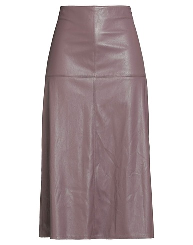 MAX MARA Midi skirt LEISURE
 Mauve 100% Polyester, Polyurethane resin