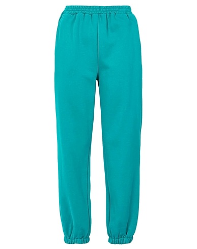 8 by YOOX Casual trouser Green 100% Organic cotton