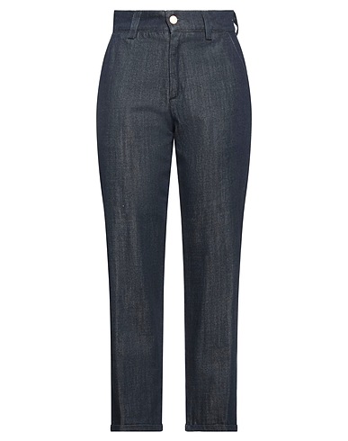 PT Torino Denim trousers Blue 60% Cotton, 40% Lyocell