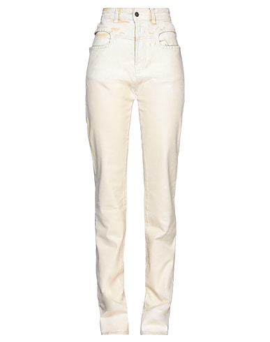 DIESEL Bootcut Jeans White 98% Cotton, 2% Elastane, Polyurethane