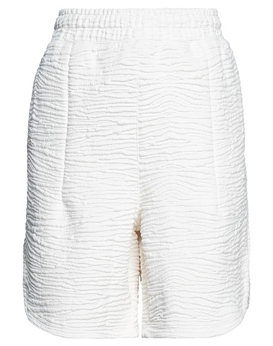 PUMA Shorts & Bermuda Ivory 98% Polyester, 2% Elastane