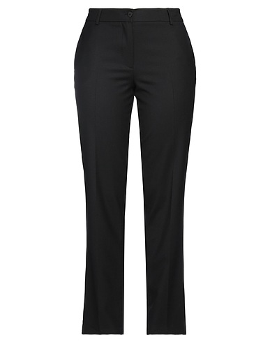 TWINSET Casual pants Black 52% Polyester, 43% Wool, 5% Elastane