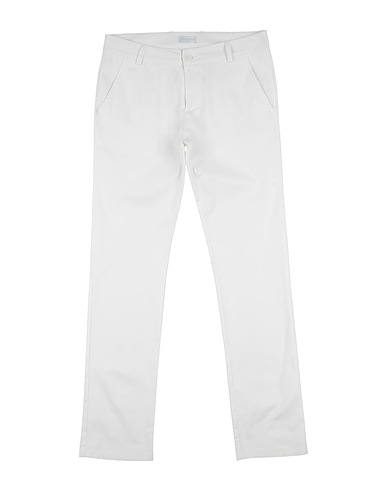 CARLO PIGNATELLI Pantalone Bianco 97% Cotone, 3% Elastan