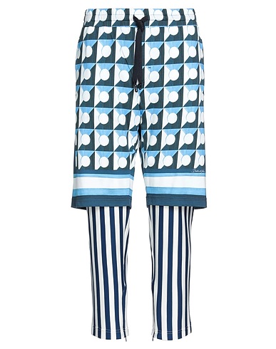 DOLCE&GABBANA Casual trouser Midnight blue 100% Cotton, Polyester