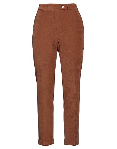 MÊME Casual pants Brown 97% Polyester, 3% Elastane