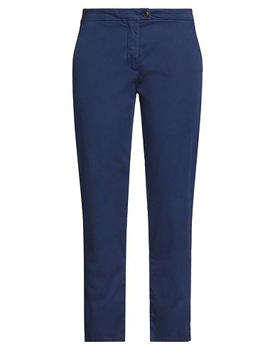 WOOLRICH Casual trouser Blue 98% Cotton, 2% Elastane