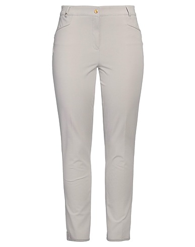 PAMELA HENSON Pantalone Grigio chiaro 95% Cotone, 5% Elastan