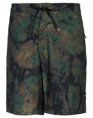 VANS Swim shorts Military green 100% Polyester