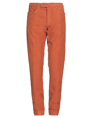 JACOB COHЁN Casual trouser Salmon pink 100% Cotton
