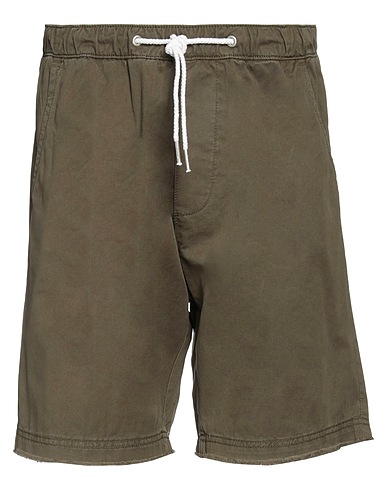 LIU •JO MAN Shorts & Bermuda Verde militare 100% Cotone