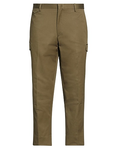 QUATTRO.DECIMI Pantalone Verde militare 98% Cotone, 2% Elastan