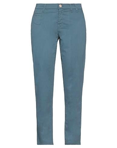JACOB COHЁN Casual pants PREMIUM Slate blue 97% Cotton, 3% Elastane