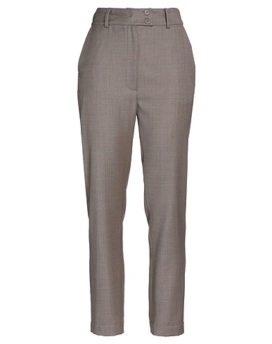 GENTRYPORTOFINO Casual pants Dove grey 54% Linen, 43% Virgin Wool, 2% Acetate, 1% Cotton