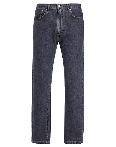 8 by YOOX Denim pants ORGANIC COTTON TAPERED FIT DENIM
 Charcoal 100% Organic cotton