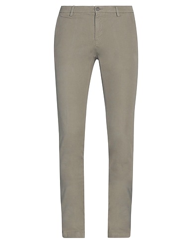 MASON'S Casual trouser Grey 98% Cotton, 2% Elastane