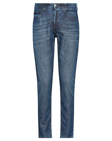 2W2M Denim trousers Blue 100% Cotton