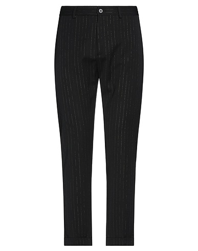DEPARTMENT 5 Casual trouser Black 97% Viscose, 2% Elastane, 1% Polyester