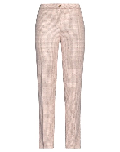 DIANA GALLESI Casual pants Light pink 34% Synthetic fibers, 28% Wool, 18% Viscose, 14% Acrylic, 6% Silk
