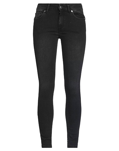 FORNARINA Pantaloni jeans Nero 70% Cotone, 19% Poliestere, 9% Altre Fibre, 2% Elastan